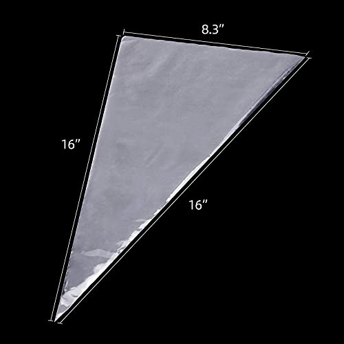 Piping Bags 16 Inch 100 Pastry Bags Disposable Icing Cake Decorating Bags - size: 16inch-100Pcs