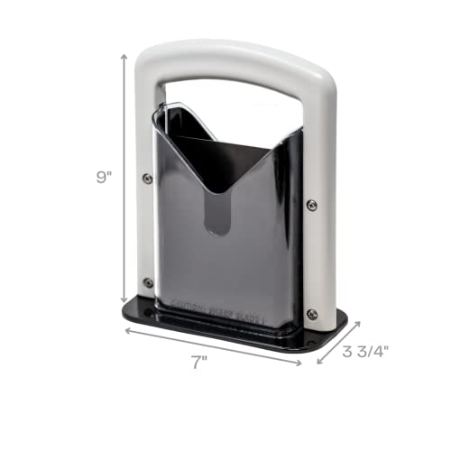 The Original Bagel Guillotine - Commercial Bagel Biter PRO - Model 7800 - BPA Free - NSF Approved - Dishwasher Safe - Made in USA