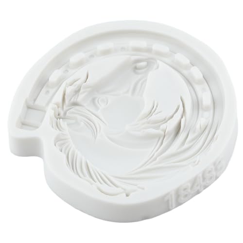 Horseshoe Fondant Mold Horse Silicone Molds Set Of 2 - color: Style J