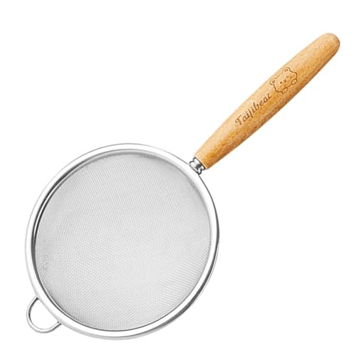 Strainers Fine Mesh,Mesh Strainer with Handle,Small Sifter for Baking