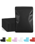 FireKylin 100 Pcs Resealable Bags for Small Business (Black, 5.5" X 7.8") - color: Black, size: 5.5" X 7.8"