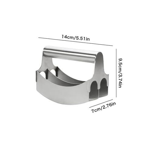 Professional 3-Blade Dough Cutter Bench Scraper