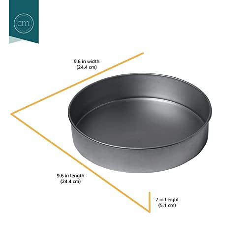 Chicago Metallic Round Cake Pan, Single Pan (9-Inch) (Pack of 12) - size: Single Pan (9-Inch) (Pack of 12)
