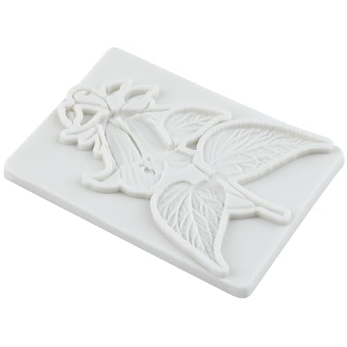 Flower Silicone Mold Peony Rose Carnation Fondant Molds Set of 4 - color: Style Q