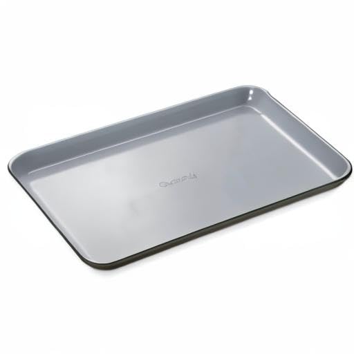 Caraway Non-Stick Ceramic-Coated 15" x 10" Baking Sheet - color: Black, size: Medium 10" x 15"
