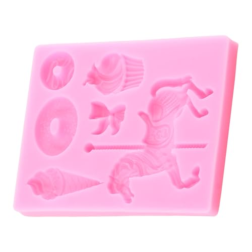 Carousel Horse Fondant Silicone Molds