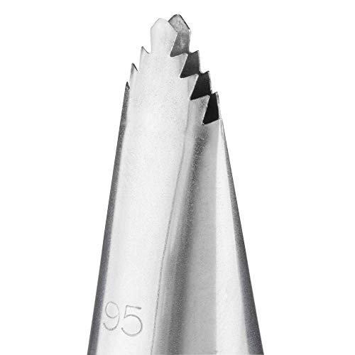 Ateco French Leaf Ruffle Decorating Pastry Tip #95