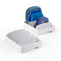 YouCopia StoraLid Adjustable Food Container Lid Organizer for Kitchen Cabinet Storage, Small, 2-Pack - size: Small 2-Pack Classic Edition