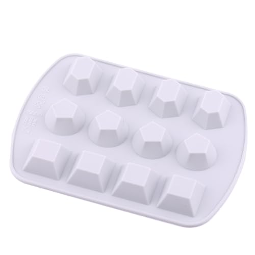 12 Cavity Gemstone Silicone Candy Molds