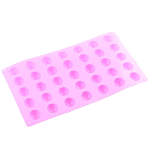 35 Cavity Mini Semi Sphere Silicone Candy Molds