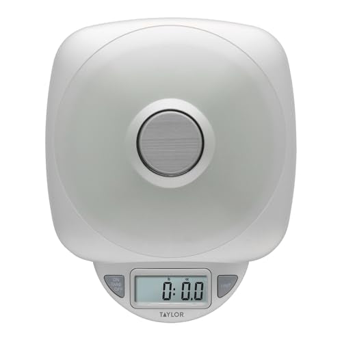 Taylor Digital Glass Surface Kitchen Scale - 11 lb Max Capacity