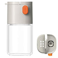 Measure Seasoning Bottle, Salt Shaker or Pepper Shaker, Kitchen Must have, Glass Metering Spice Salt Paprika Pepper Cumin Powder Sugar Dispenser Spice Jar, BPA Free (Beige) - color: Beige
