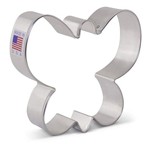 Ann Clark Butterfly Cookie Cutter, Medium 3.75 inch Made in USA - style: 3.75" Butterfly