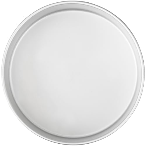 Wilton Aluminum Round Cake Pan, Extra-Deep Bakeware for Layered Cakes, Durable, Even Heating, Rust-Resistant, Professional Quality, 8 x 3 in, Packaging May Vary (Pack of 3) - size: 1 Count (Pack of 3)