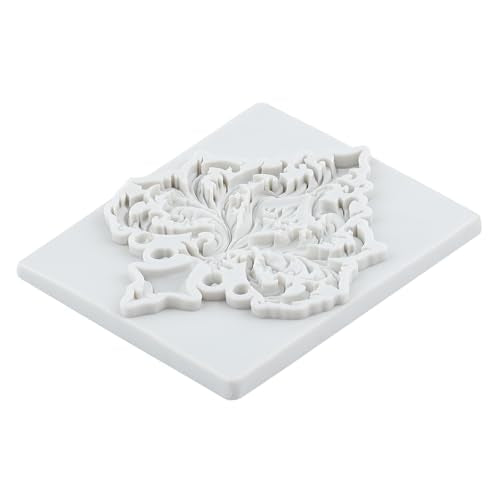 Baroque Silicone Mold Curlicues Scroll Lace Fondant Mold Set of 4 - color: Style E