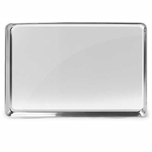 GRIDMANN 18" x 26" Commercial Grade Aluminum Cookie Sheet Baking Tray Pan Full Sheet - 6 Pans - size: 6 Pans - Standard