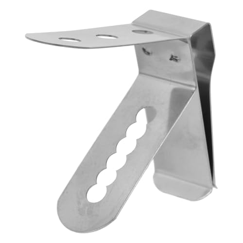NUOBESTY Thermometer Probe Clip Food Thermometer Holder for BBQ Grill Cooking Baking and Brewing Strong Grip Probe Holder for Temperature Reading 1.65 X 1.57 X 0.59in 1 Pack