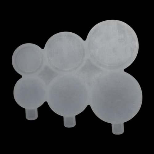 mostsom 2pcs/lot Round Lollipop Silicone Mold Without Stick DIY Lollipop Mold Reposteria Y Pasteleria Accesorios (A_ Round) - size: A_ Round