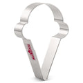 LILIAO Ice Cream Cone Cookie Cutter 4 inches (One Scoop) - size: One Scoop