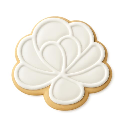 Flapjack Succulent Cookie Cutter & Stamp, Fondant & Clay - 4x4