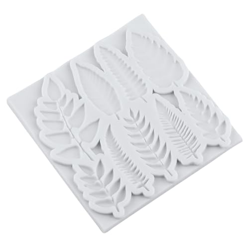 Tropical Leaf Silicone Mold Monstera Leaves Fondant Mold Set of 4 - color: Style B