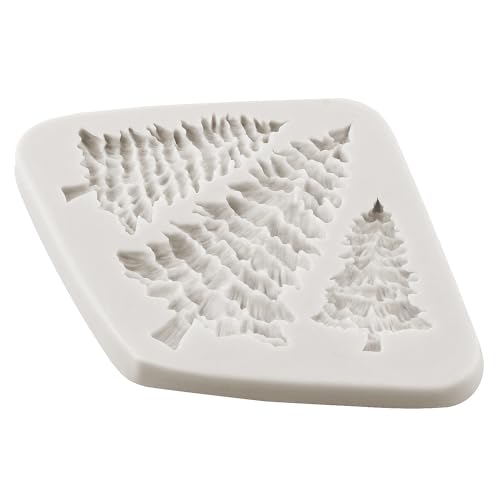 Christmas Silicone Molds Christmas Tree Candy Fondant Molds - color: Style B