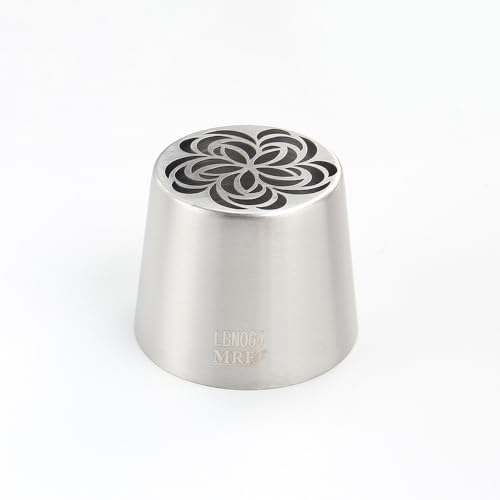 1 Piece Stainless Steel Extra Large Spiral Swirl Flowers Icing Tip