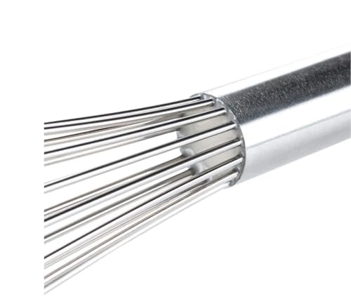 Soro Essentials- 22" Stainless Steel French Whip Whisk with Thick Rigid Wire- Wire Whisk Kitchen Whisk Balloon for Whisking Cooking Beating Blending Stirring Ingredients Mixing Sauces Baking Tools - size: 22 Inch