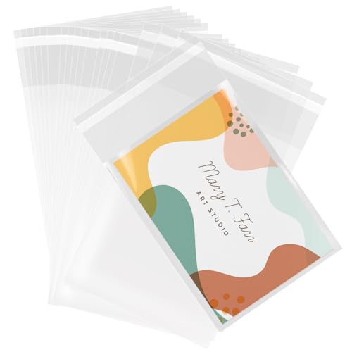 300 Pcs 3 x 4 In Cellophane Bags Self Adhesive Small Clear Plastic Cello Treat Bags Self Sealing 1.4 Mil for Candies Bakery Candle Cookie Soap Cards - color: Clear, size: 3x4inch(300pcs)