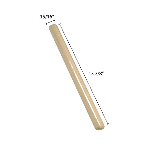 Thunder Group 14 Inch Wooden Rolling Pins - color: Wooden, size: 14 Inch