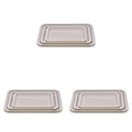 OXO Good Grips Non-Stick Pro Ceramic Coated Metal Bakeware, 3-Piece Set (Pack of 3) - color: Biscuit, size: 3-Piece Set (Pack of 3)