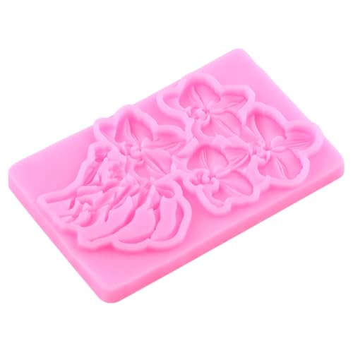 Orchid Flower Silicone Molds Phalaenopsis Fondant Mold Set of 2 - color: Style C