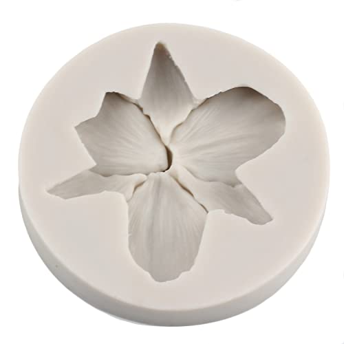 Orchid Flower Silicone Mold Flower Fondant Molds - color: Style O
