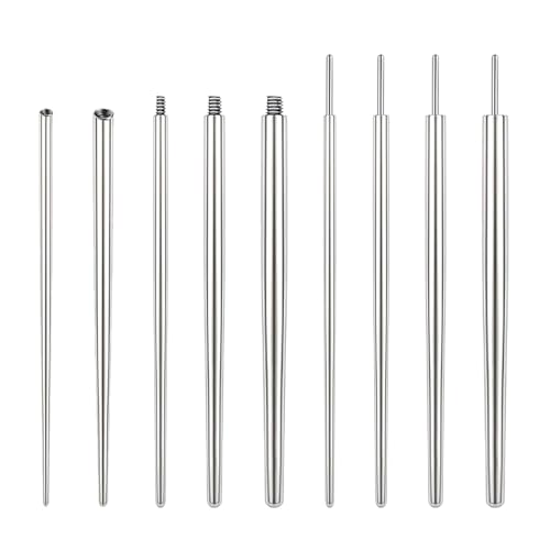 Piercing Taper Ball Grabber Tool Stainless Steel Nose Ear Piercing Kits - style: Piercing Taper(14G 16G 18G 20G)