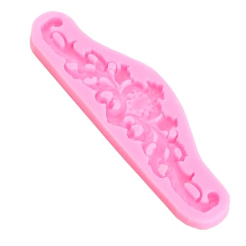 Baroque Style Fondant Mold Curlicues Scroll Silicone Mold - color: Style B