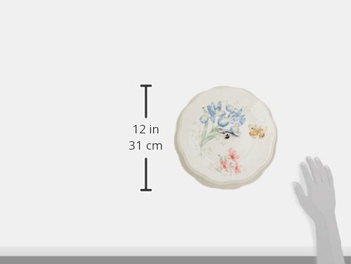 Lenox Butterfly Meadow Porcelain 3-Tier Serving Tray - style: 3-Tiered Server