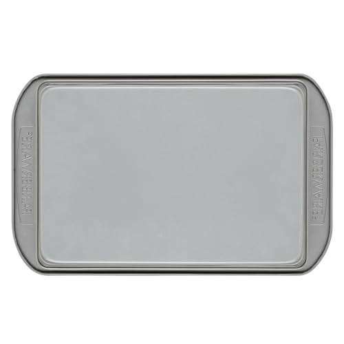 Farberware Nonstick Bakeware 9-Inch x 13-Inch Rectangular Cake Pan, Gray - color: Gray