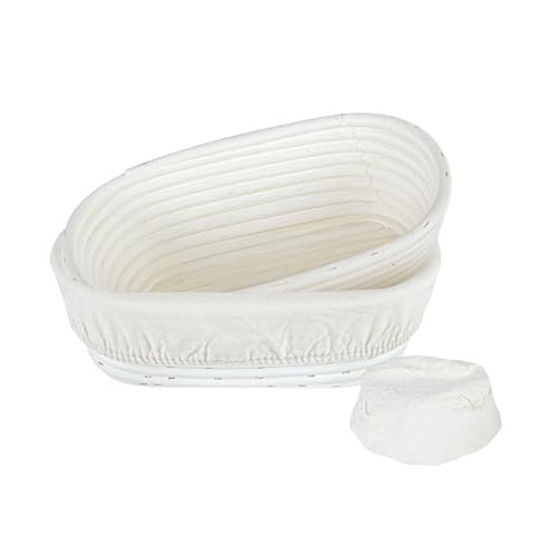 Restaurantware 9 3/4 In Oval Rattan Banneton Proofing Baskets, 1 Count - size: Oval, 9 3/4"-1 Count