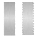 8.7 Inch Stainless Steel Cake Scraper, 2 Pieces - size: 2 Pieces