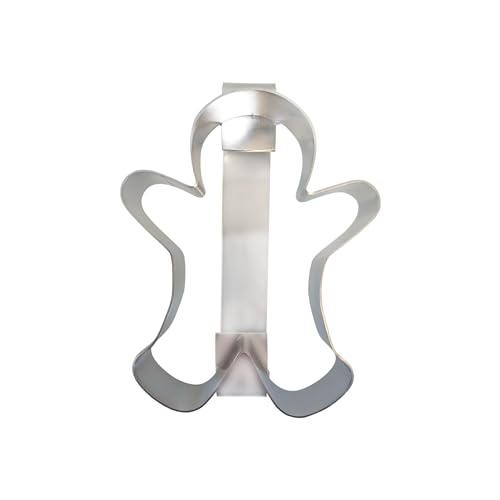 OCS Parts 5-Inch Gingerbread Man Stainless Steel Donut Cutter - style: Gingerbread Man