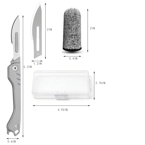 Bread Lame Knives, Bread Scoring Tool for Sourdough, w/ 10 Carbon Steel Blades