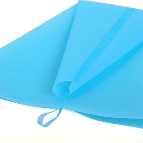 Jennice House Silicone Pastry Bags Set, 3 Pack of 16 inch Reusable Icing Piping Bags Baking Cookie Cake Decorating Pastry Bags Set