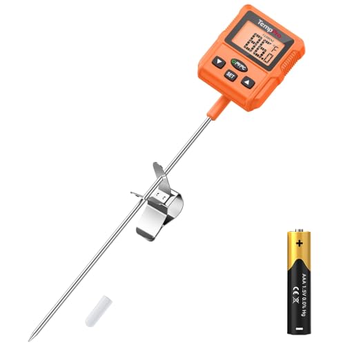 TempPro TempDip Programmable Candy Thermometer with Pot Clip - size: Programmable Design