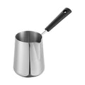 Milk Butter Warmer Pot, 30oz/900ml Turkish Coffee Pot, Stovetop Chocolate Melting Pan, Cezve Ibrik Briki Greek Arabic Coffee Maker for Maple Syrup, Sauce Heating, 18/8 Stainless Steel - size: 900 ml