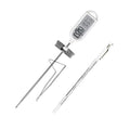CDN Waterproof Thermometer | Long 8” Stem | NSF Certified | Quick 6-Second Read | For Deep Frying, Candy, General Cooking | Fully Submersible | Stainless Steel Tip | DTW450L - size: 8-Inch Long Stem
