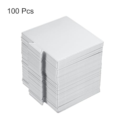 uxcell Mini Cake Boards, Grease Proof 9.1 x 8.4 cm/3.6 x 3.3" Black 100pcs - color: Silver Tone, size: 3.6 x 3.3 inch