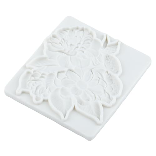 Flower Fondant Molds Peony Flower Silicone Chocolate Mold - color: Style 24