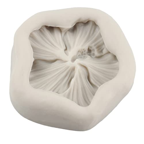Flower Silicone Mold Hibiscus Flower Fondant Molds - color: Style X