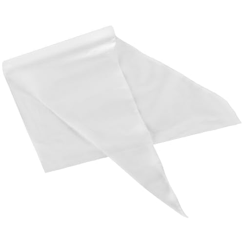 JAPCHET 400 PCS 21 Inch Large Piping Bags, Disposable Clear Plastic Pastry Bags, Thickened Cake Decorating Bag for Dessert, Pastry, Cupcake, Cookies