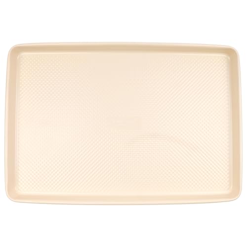 David Burke 17x11 Cookie Sheet with Chrome Cooling Rack – Carbon Steel, PFTE & PFOA Free, Oven Safe, Non-Toxic, Perfect for Baking and Roasting – Cream - color: Cream, size: 17x11" Cookie Sheet w/ Cooling Rack